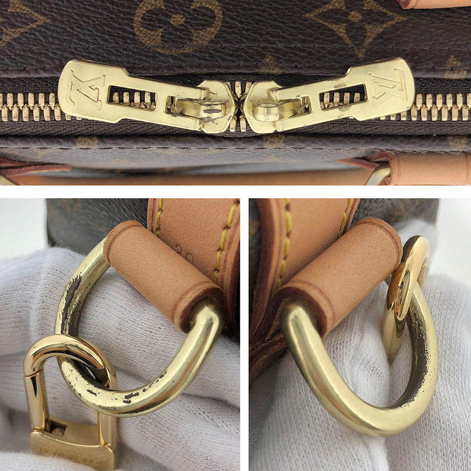 Louis Vuitton Speedy Bandouliere 30 Monogram 2way Brown Shoulder Bag