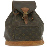 Louis Vuitton Monogram Montsouris MM Backpack LV Auth tp181