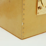 Louis Vuitton Monogram Vernis Bleecker Cosmetic Pouch Beige Auth tp501 Clutch