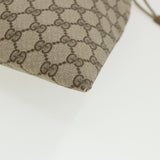 Gucci GG Canvas Drawstring Pouch Beige tp546