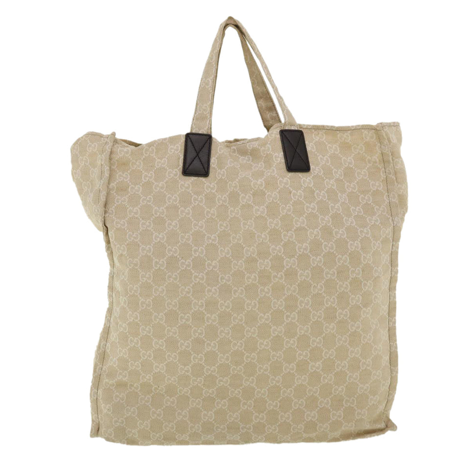 Gucci GG Canvas Tote Bag Beige 283411 tp616