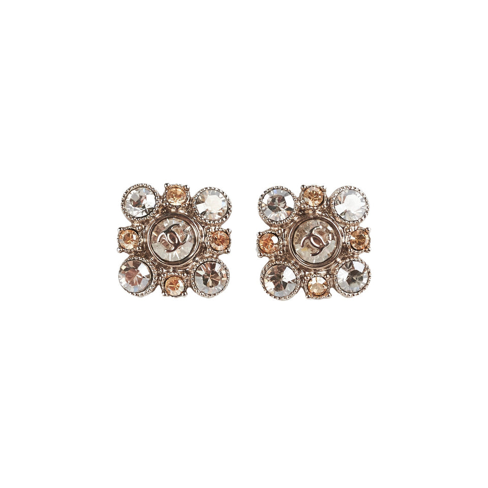 Chanel Crystal Earrings