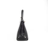 Hermes Kelly 28   Noir Box L Circle Stamp