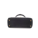 Hermes Kelly 28   Noir Box L Circle Stamp
