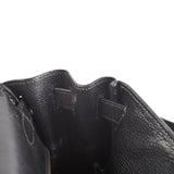Hermes Kelly 28   Noir Box L Circle Stamp