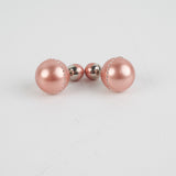Christian Dior Pink Pearl Earrings