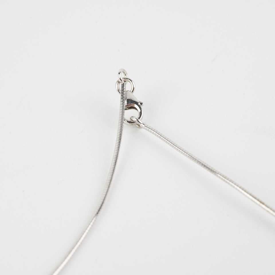 Hermes H Necklace Orange