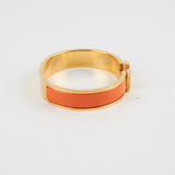 Hermes H Clic Clac Bracelet Orange