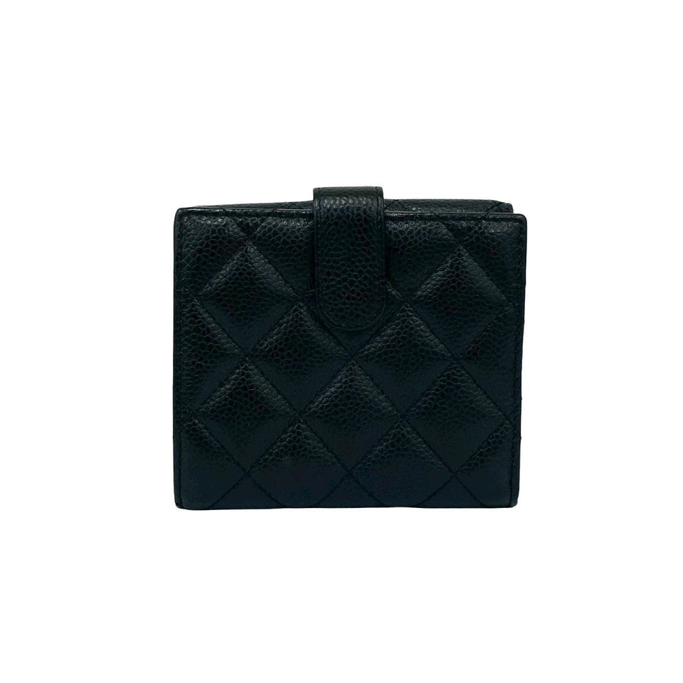 Chanel Matelassé Caviar Leather Wallet