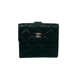 Chanel Matelassé Caviar Leather Wallet