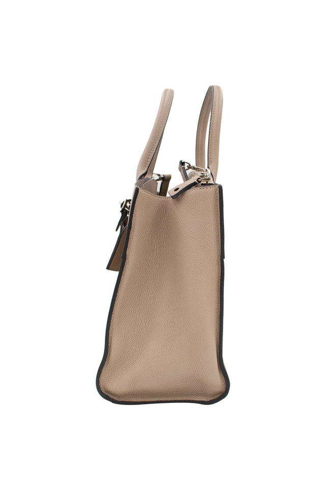 Louis Vuitton Galet grey grained leather ' City Steamer MM' handbag with detachable shoulder