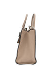 Louis Vuitton Galet grey grained leather ' City Steamer MM' handbag with detachable shoulder