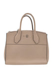 Louis Vuitton Galet grey grained leather ' City Steamer MM' handbag with detachable shoulder