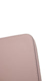 Louis Vuitton Dusty purple po jour taupe leather zipper clutch
