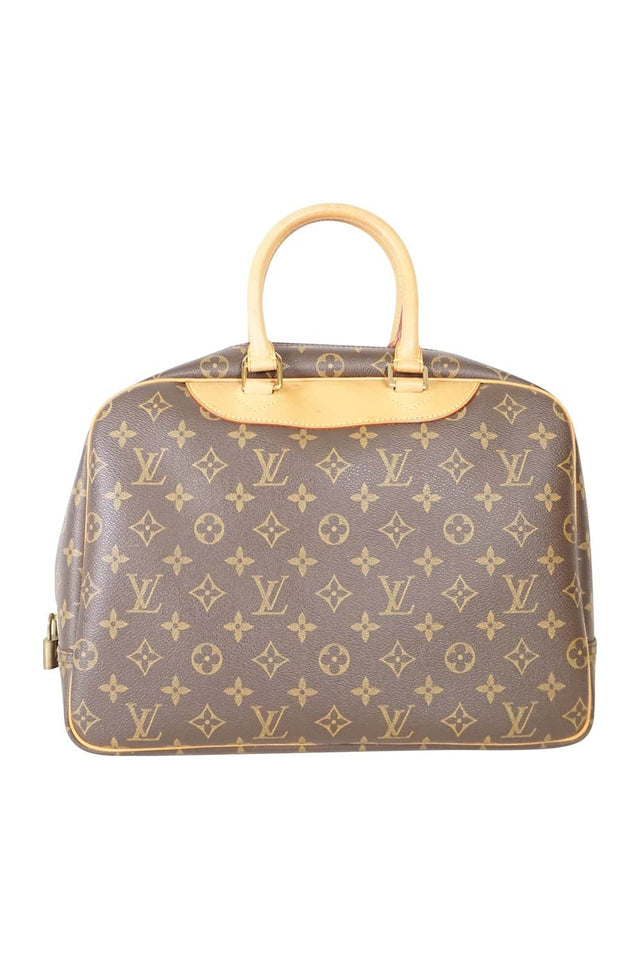 Louis Vuitton Deauville monogram canvas top-handle bag