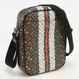 Burberry 8023573 Shoulder Bag Diagonal Cross Sling Bag PVC brown unisex