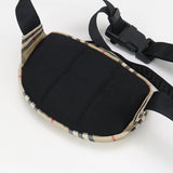 Burberry 8014420 body bag Nova Check Belt bag crossbody bag cotton, Nylon beige mens(unisex)