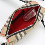 Burberry 8014420 body bag Nova Check Belt bag crossbody bag cotton, Nylon beige mens(unisex)