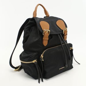 Burberry 4016622 Backpack Backpack Nylon/leather black Women