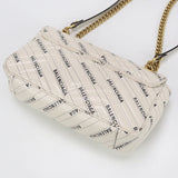 Gucci 443497 Small Shoulder Bag 215000 Shoulder Bag leather ivory Women