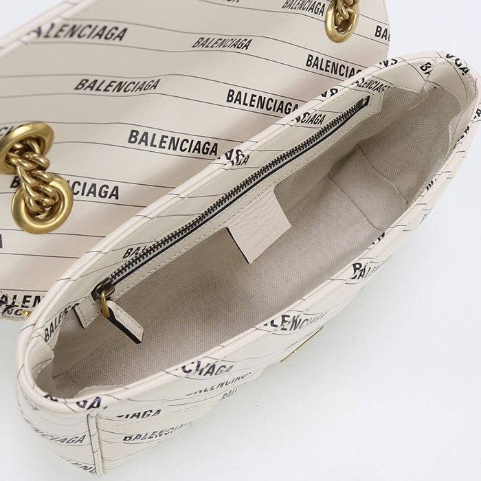 Gucci 443497 Small Shoulder Bag 215000 Shoulder Bag leather ivory Women