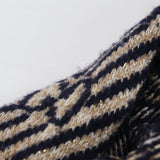 Gucci Scarf wool/Nylon navy Women