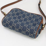 Gucci 517350 Mini bag Ofidia Diagonal Shoulder Bag/GG denim blue Women