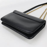 Gucci 537241 Shoulder Bag Raja Medium ChainShoulder Bag leather black Women