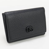 Gucci 644407 Tri-fold wallet GG Marmont Double G Medium wallet leather black unisex