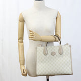 Gucci 659983 Tote Bag Interlocking G 2WAY Tote Bag GG Supreme, leather beige Women