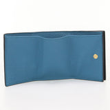Gucci 736151 0E8IG 1000 Tri-fold wallet Gucci Logo Mini wallet leather mens(unisex)