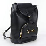 Gucci 620849 Backpack Gucci Horsebit 1955 Backpack leather black Women