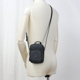 Gucci 672952 Shoulder Bag GG Supreme Interlocking G Mini bag PVC, leather black mens