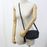 Gucci 347994 Soho Diagonal shoulder bag Shoulder Bag leather black Women