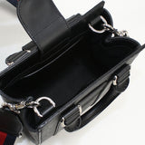 Gucci 415721 Tote Bag GG Supreme Web Line 2WAY Mini Tote Bag PVC black mens(unisex)