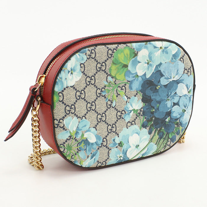 Gucci 546313 Shoulder Bag GG Blooms ChainShoulder Bag GG Supreme Canvas Multicolor Women