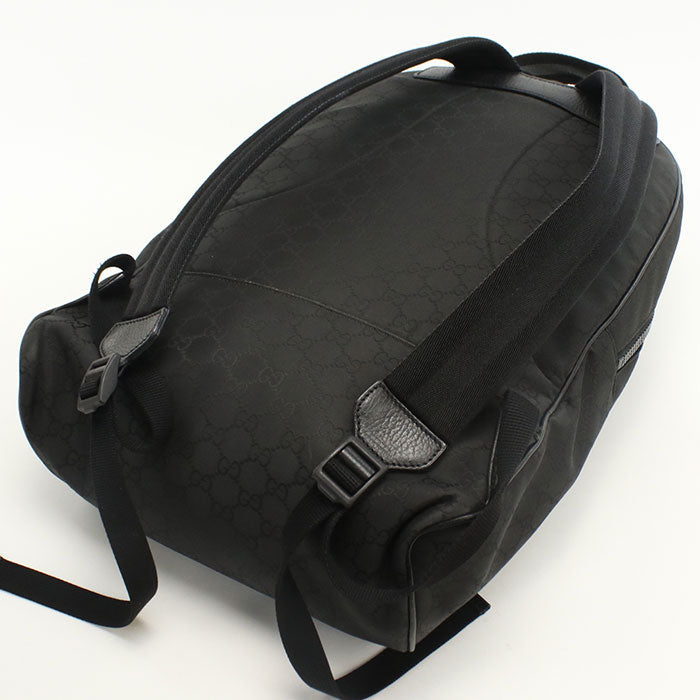 Gucci 449181 G1XYN 8615 Backpack GG nylon Backpack Nylon black mens