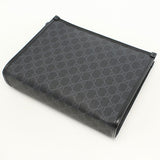 Gucci 672956 Interlocking G Clutch bag GG Supreme black mens