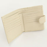 Gucci 615525 CAO0G 9522 Bi-fold wallet Tallarcalf Interlocking G W Hook Wallet leather white Women