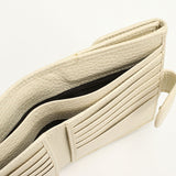 Gucci 615525 CAO0G 9522 Bi-fold wallet Tallarcalf Interlocking G W Hook Wallet leather white Women