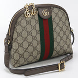 Gucci 499621 Shoulder Bag Ofidia Small Shoulder Bag GG Supreme,leather beige Women