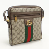 Gucci 547926 Small Ofidia Diagonal  Shoulder Bag GG Supreme beige unisex