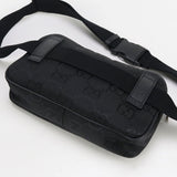 Gucci 631341 Belt bag Off the grid body bag Nylon black mens
