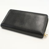 Gucci 658839 0QGCG 1089 Long Wallet Zipper Wallet leather black mens(unisex)