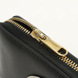 Gucci 658839 0QGCG 1089 Long Wallet Zipper Wallet leather black mens(unisex)