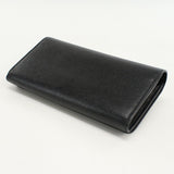 Gucci 772638 wallet script Long wallet with double fold coin purse black Women