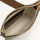Gucci 723306 Interlocking G Diagonal Shoulder Bag GG Supreme beige Women