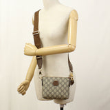 Gucci 723306 Interlocking G Diagonal Shoulder Bag GG Supreme beige Women