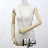 Gucci 652681 Continental Gucci Jackie 1961 Chain wallet leather white Women