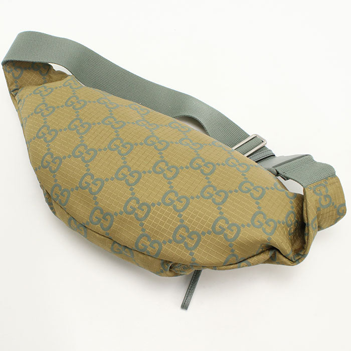 Gucci 792287 Belt bag GG Ripstop body bag Nylon green mens